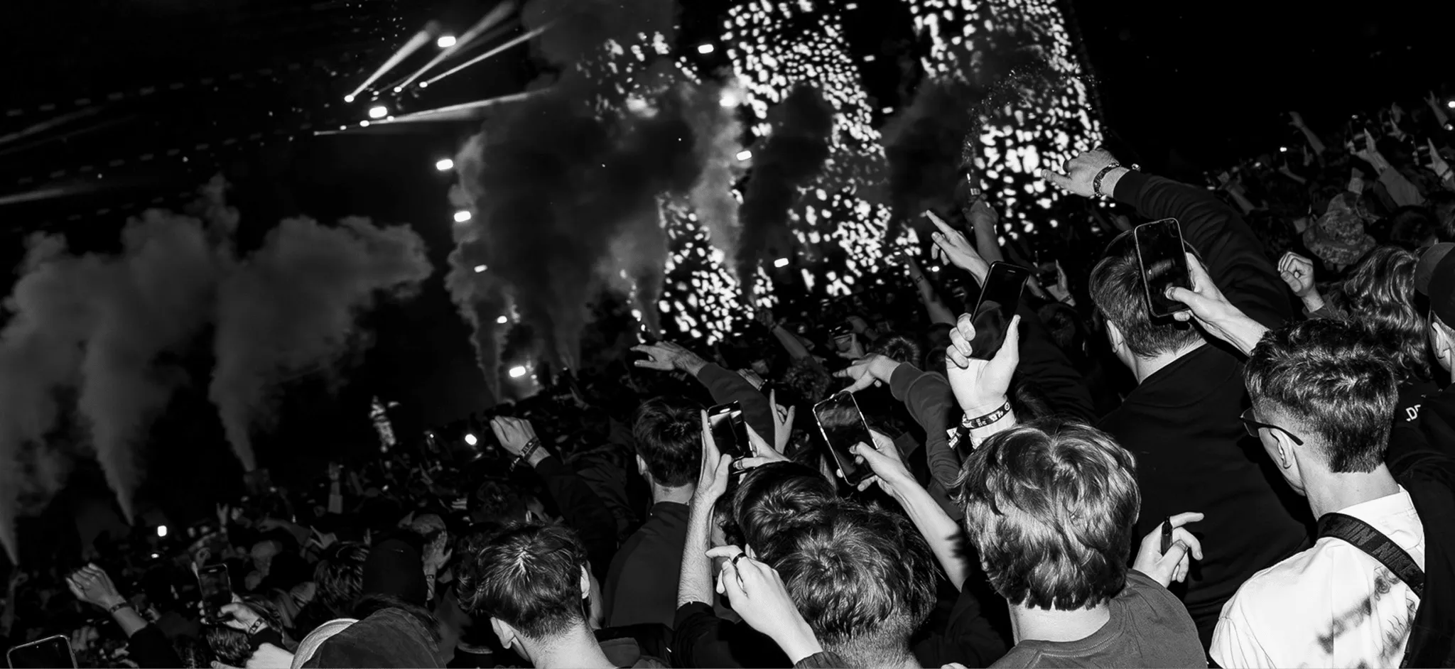 CLOUT Festival crowd during a concert