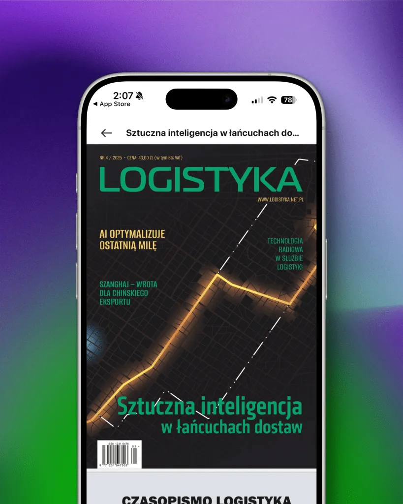 “Artificial intelligence in supply chains” issue in the app reader